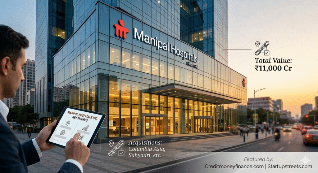 Manipal Hospitals IPO: India’s Healthcare Giant Prepares for a ₹11,000 Crore Market Debut.