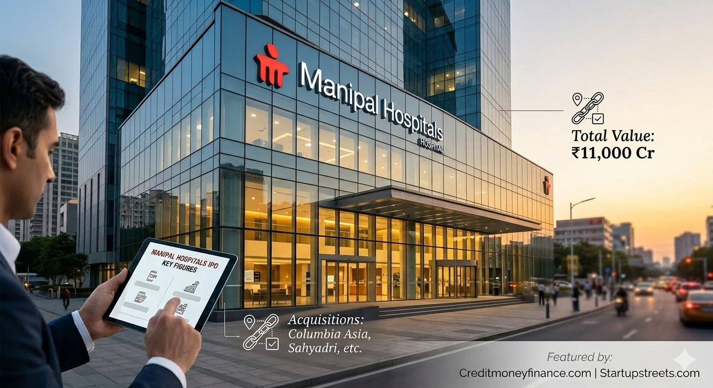 Manipal Hospitals IPO: India’s Healthcare Giant Prepares for a ₹11,000 Crore Market Debut.