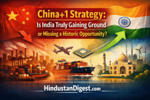 China+1 Strategy: Is India Truly Gaining Ground or Missing a Historic Opportunity?