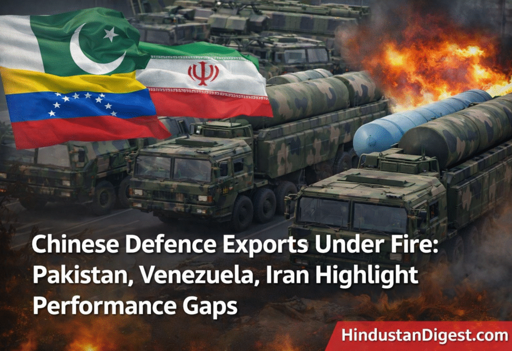 Chinese Defence Exports Under Fire: Performance Gaps in Pakistan, Venezuela and Iran Raise Global Questions.