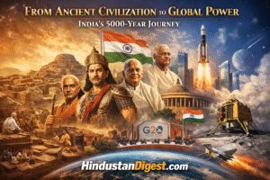 From the Indus Valley to a Global Power: India’s 5000-Year Civilizational Journey to the Future.