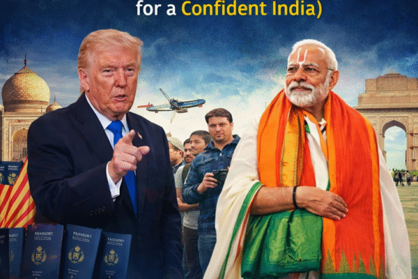 A Day When Americans Stand in Line for an Indian Visa”: The Vision of Narendra Modi and the Rise of a Confident India.