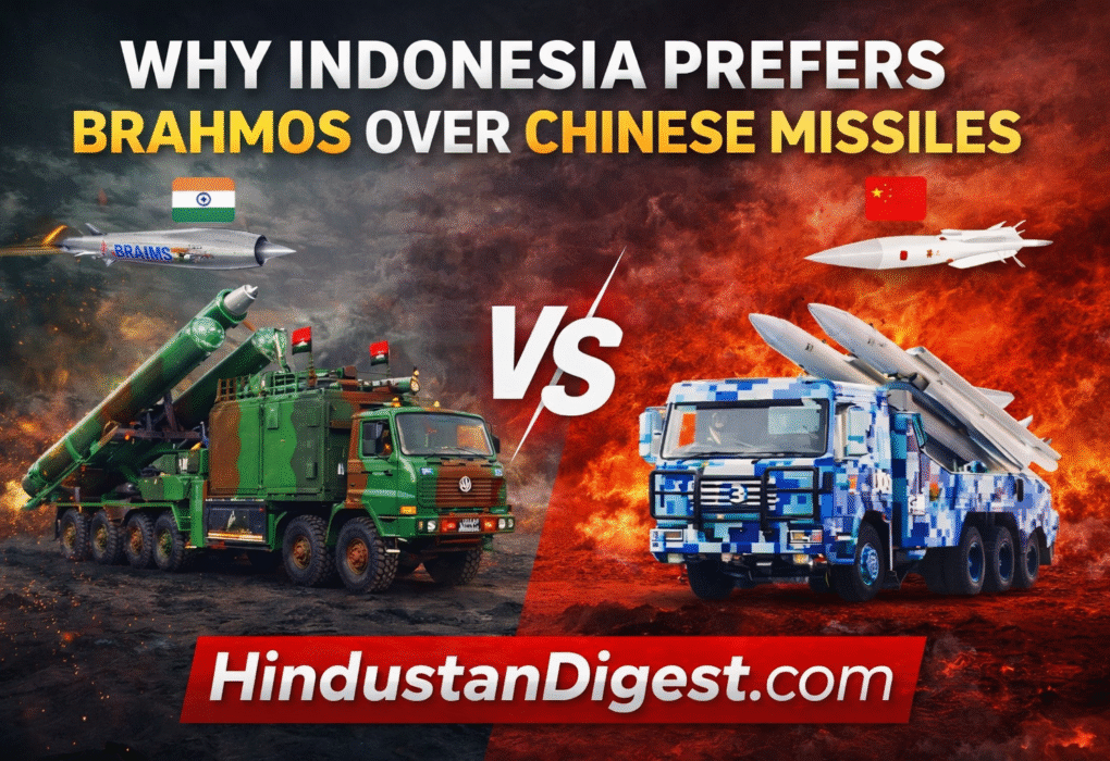 Why Indonesia’s Defence Community Prefers the BrahMos Missile: A Strategic Shift Away from Chinese Systems.