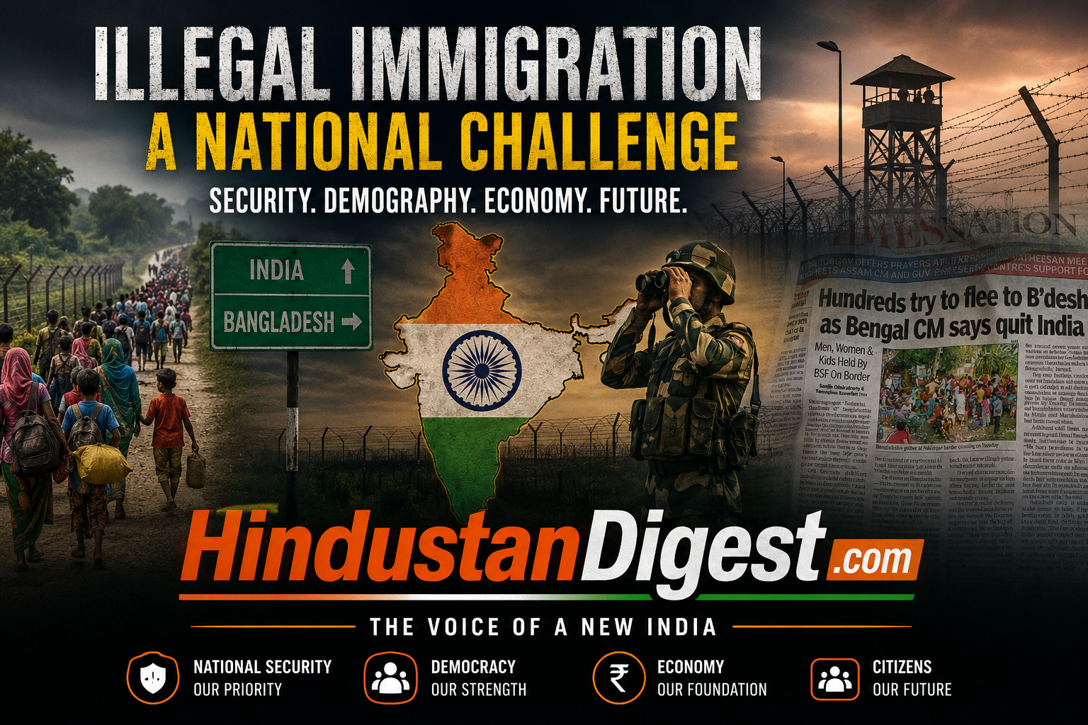 Bengali Infiltration Crisis: Why Illegal Immigrants Are Returning to Bangladesh and What It Means for India’s Future.