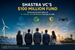Shastra VC’s $100 Million DeepTech Fund Signals a New Era for India’s AI, ClimateTech & Defence Startup Ecosystem.