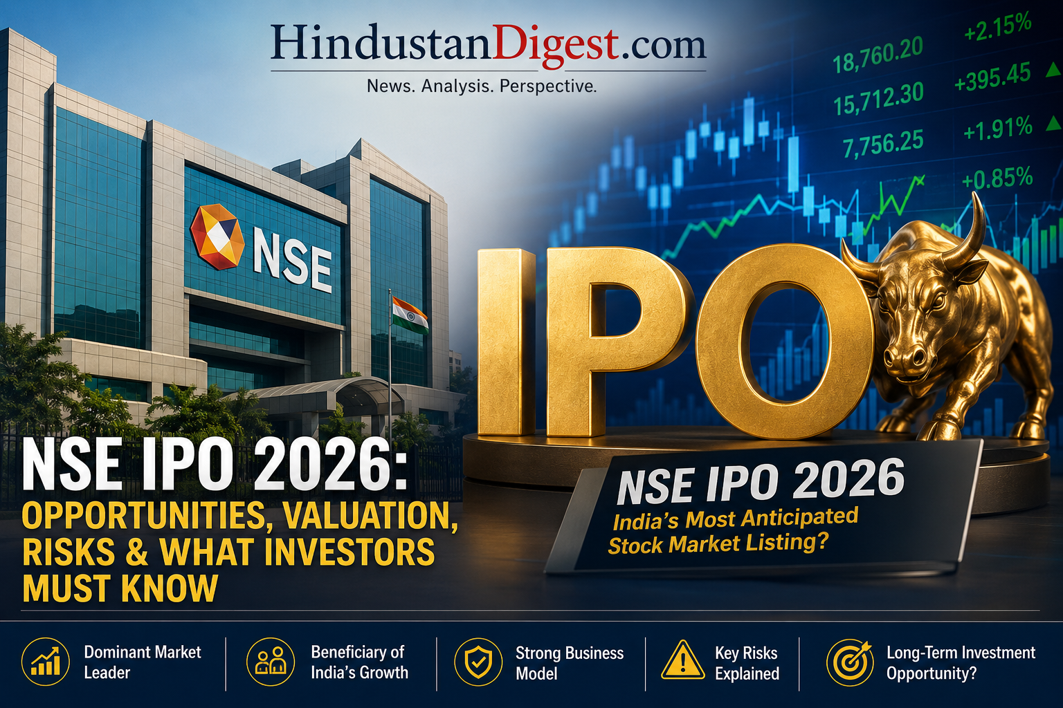 NSE IPO 2026: India’s Most Anticipated Stock Market Listing? Opportunities, Valuation, Risks, and What Investors Must Know.