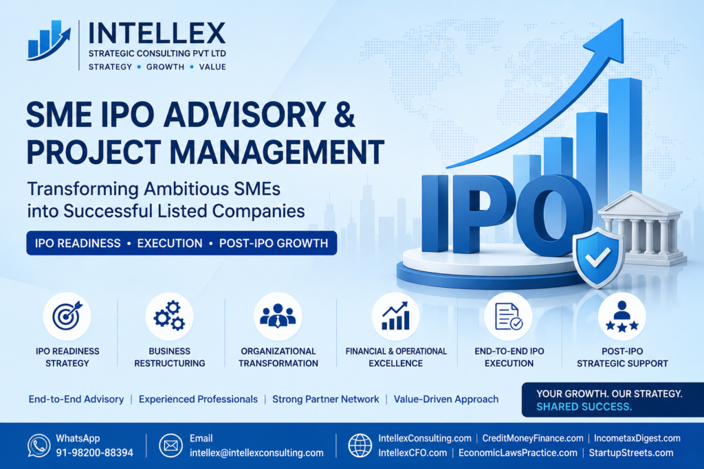 SME IPO in India: A Comprehensive Guide for Growing Businesses Looking to Go Public.