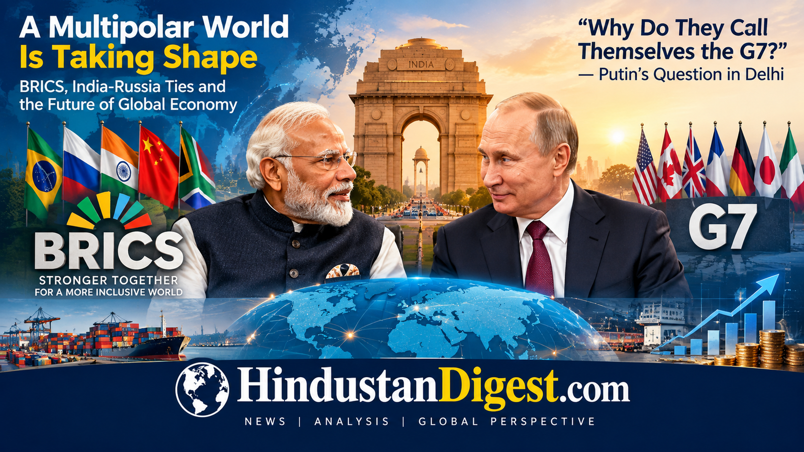 Putin’s “Why Do They Call Themselves the G7?” Question in Delhi Signals a Changing Global Economic Order
