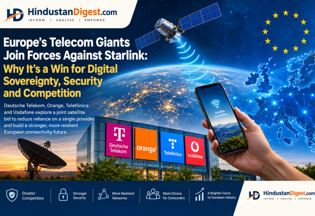 Europe’s Telecom Giants Unite to Challenge Starlink: Why Satellite Connectivity Is Becoming a Battle for Digital Sovereignty.