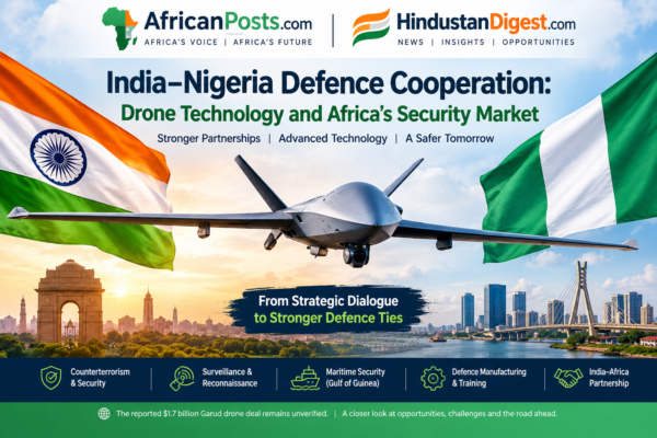 India–Nigeria Defence Cooperation: Drone Technology and Africa’s Security Market